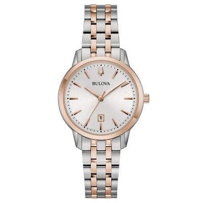BULOVA OROLOGIO DA DONNA IN ACCIAIO SOLO TEMPO Sutton Lady 98M137 - Immagine 1 di 4