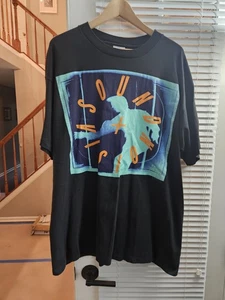 Vintage DAVID BOWIE Sound + Vision Black T-Shirt 1990 T-Shirt S/S Brockum OS XL - Bild 1 von 4