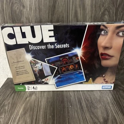 Parker Brothers Clue Mystère Board Jeu 2008 USA Neuf Scellé #L5 - Photo 1/2