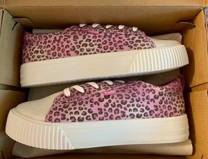 Zapatos con cordones Keds Big Kid/Niña Triple Paso Rosa Leopardo Talla 6 M (38 EU) - Imagen 1 de 5