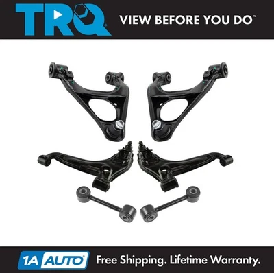 Kit de brazos de control y enlaces delanteros inferiores y superiores TRQ para Mazda Miata 1990-1997 Foto 1 de 4
