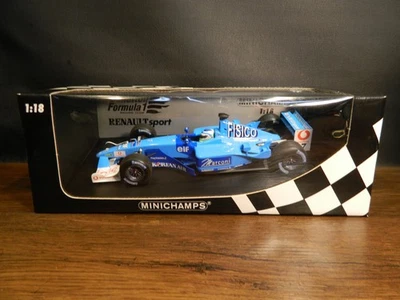 Minichamps 1:18 Giancarlo Fisichella B201 Benetton Renault Sport - Image 1 of 3