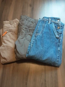 3 mal Thermohosen/ - jeans Jungen, Gr. 98/104 - Bild 1 von 4