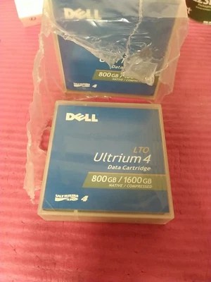 5PK - Dell LTO Ultrium 4 Data Cartridge 800gb/1.6TB P/N: CN511 NEW SEALED - Image 1 of 4