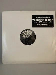 MC EIHT FEATURING CMW: Thuggin' It up remix / instro EPIC 12" Single 33 RPM - Picture 1 of 4