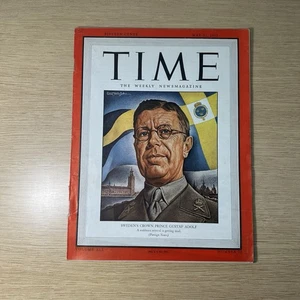 ZEITSCHRIFT SCHWEDENS KRONPRINZ GUSTAF ADOLF NUMMER 22 31. MAI 1943 - Bild 1 von 7