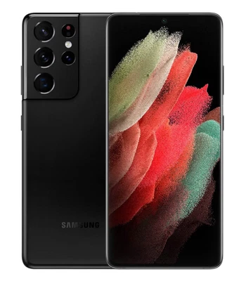 Samsung Galaxy S21 Ultra 5G SM-G988B 128GB Schwarz Android Smartphone Sehr Gut - Bild 1 von 3