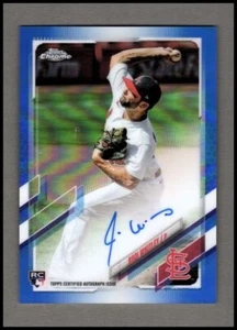 2021 Topps Chrome Rookie Autographs Blue Refractors #RAKW Kodi Whitley Auto /150 - Picture 1 of 2