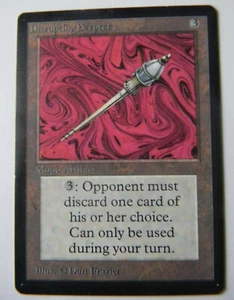 DISRUPTING SCEPTER : MTG : BETA : 1993 : FINE : SEE PHOTO'S - Bild 1 von 10