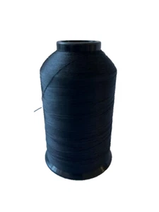 BULK SPOOL Fishing Rod Whipping Thread 4oz Spool BLACK GRADE A - Picture 1 of 2