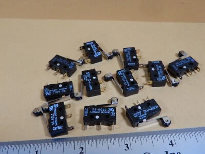 Actuador de rodillos Omron SS-5GL2 micro interruptores cantidad 11 NOS Foto 1 de 3