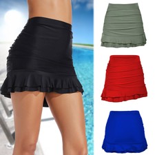 st john's bay high waisted swim skirt