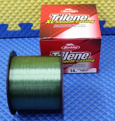 Línea de fundición suave Berkley Trilene XL verde baja visibilidad ¡ELIGE PESO! Foto 1 de 4
