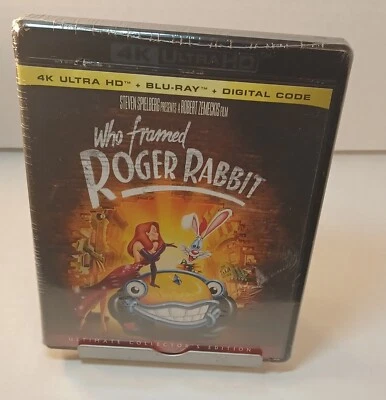 Who Framed Roger Rabbit (4K+Blu-ray)-NEW-Shipping with Tracking - Image 1 of 4