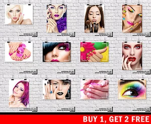 MAKEUP MANICURE PEDICURE BEAUTY SALON NAILS Spray Tan Make Up Buy 1 Get 2 FREE - Picture 1 of 111