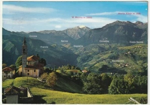 VISTA DA MIRAGOLO GRAZ. DI ZOGNO - BERGAMO - VIAGG. 1973 -73008- - Picture 1 of 1