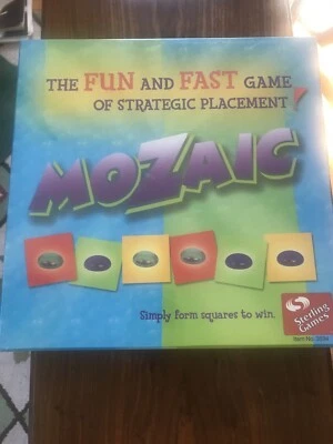 Mozaic Strategy Gameby Sterling Gaming NEW SEALED (11) - Image 1 of 2