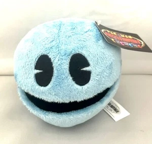 Brand New 4” PAC-MAN Classic BLUE Plush Toy Battle Royale Toy Factory NWT - Picture 1 of 4