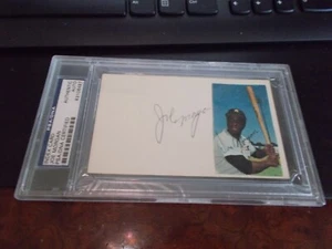 Joe Morgan PSA DNA Signed 3x5 Index Card Autograph - Picture 1 of 1