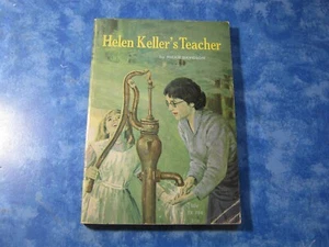 VINTAGE HELEN KELLER'S TEACHER Mickie Davidson SC 1965 Scholastic - Picture 1 of 7