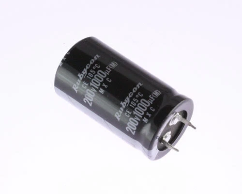 (8 piezas) Condensador electrolítico radial a presión 1000uF 200V DC 105C 200MXC1000M Foto 1 de 1