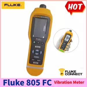 Fluke 805 FC Mechanical Machine Vibration Meter Tester HandheldManage monitor - Picture 1 of 11