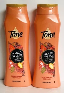 2-Pack Tone ~ Mango Splash Moisturizing Body Wash with Cocoa Butter & Papaya  - Picture 1 of 2