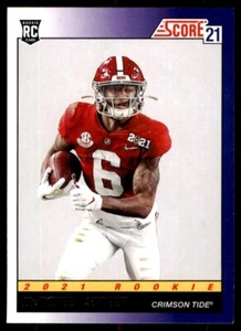 2021 Panini Score Throwback #TB4 DeVonta Smith RC Alabama Crimson Tide - Picture 1 of 2