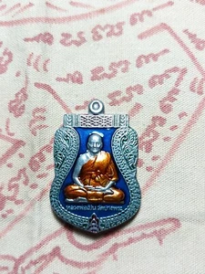 Thai buddha amulet phra coin lp porn wat bangphra rare powerful pendant . - Picture 1 of 2