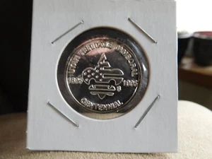 EG SCOUT BSA 1996 UTAL CENTENNIAL HERITAGE JAMBORALL CHALLENGE COIN FDL MEDAL UT - Picture 1 of 6