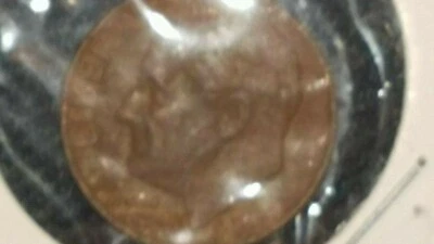 Error Coin 1978 Roosevelt Dime No Mint Mark And Missing Cladplating on both  - Image 1 of 4