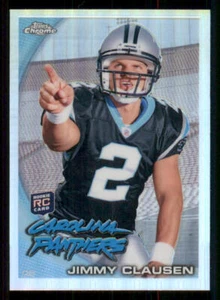 2010 Topps Chrome Refractors #C130 Jimmy Clausen - Picture 1 of 2