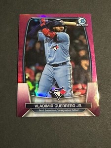 2023 BOWMAN CHROME VLADIMIR GUERRERO JR FUSCHIA REFRACTOR /299 - FREE SHIPPING
