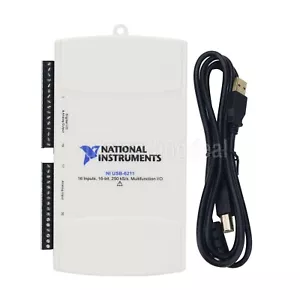 USB-6211 Data Acquisition Card DAQ USB 779676-01 Multifunction I/O 250KS/s 16Bit - Picture 1 of 7