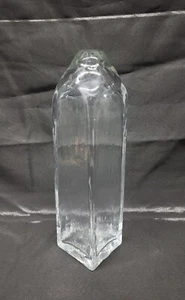 blenko style glass vase 12 inch # 4507 heavy hand blown glass VINTAGE Glass  - Picture 1 of 24