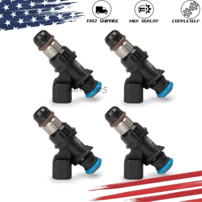 Set of 4 Fuel Injectors Yukon GMC XL Sierra Savana 1500 2007-2009 5.3L 6.0L 6.2L - Image 1 of 4