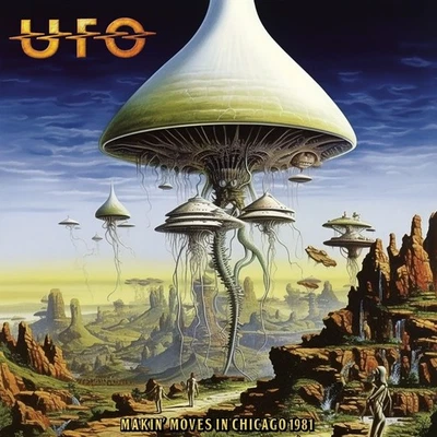 UFO Makin' Moves in Chicago 1981 (Vinyl) 12" Album Coloured Vinyl (US IMPORT) - Image 1 of 3