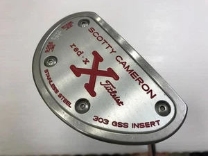 Scotty Cameron Red X Putter 31 inch with Head Cover Right Handed - Picture 1 of 9