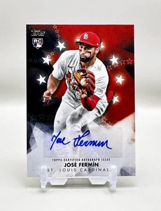 2024 Topps Baseball Stars Autograph #BSA-JFN JOSE FERMIN - Bild 1 von 2
