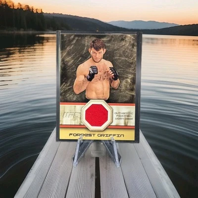 2011 topps ufc moment of truth Forrest Griffin Patch Rare Card - Image 1 of 2