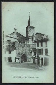CPA St-Jean-Pied-de-Port, Porte de France - Picture 1 of 2