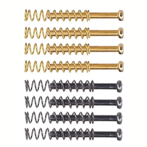 4 Stck. Gitarre Humbucker Tonabnehmer Schrauben und Federn M3*30 mm in Schwarz oder Gold - Bild 1 von 19
