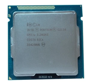 Lot of 2 Intel Pentium G2130 3.20 GHz LGA 1155 Desktop CPU Processor SR0YU - Picture 1 of 2