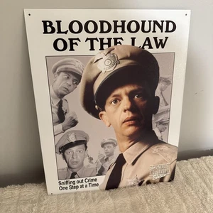 Andy Griffith - Barney Fife - Andy Griffith Show - Metal Sign 12-1/2 X 16 - Picture 1 of 10