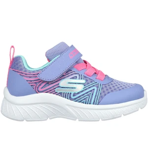 Skechers Kids Microspec Plus Swirl Sweet Trainers - Peri - 7 US - Picture 1 of 5