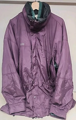 Y2K Vintage Retro 90s Columbia Longs Peak Mens Jacket and Fleece XLarge - Image 1 of 4