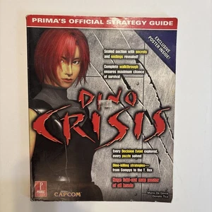 Dino Crisis Prima’s Official Strategy Guide Paperback PS1 PREOWNED - Picture 1 of 5