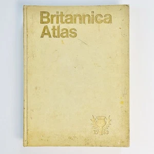 Encyclopedia Britannica Atlas 1768 Illustrated 1969 Published By William Benton - Imagen 1 de 18