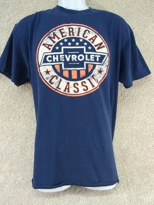 Camiseta ESTILO VINTAGE GM CHEVROLET Coches Camiones PARA HOMBRES XL Azul Foto 1 de 4