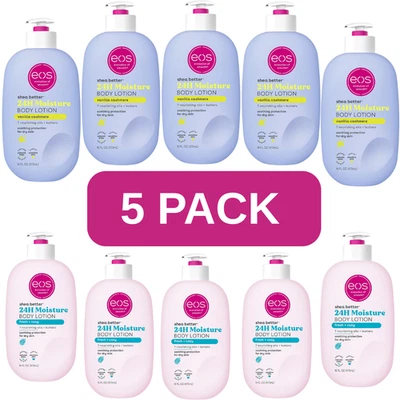 eos Shea Better 24-Hour Moisture Body Lotion – Vanilla Cashmere | Fresh & Cozy - Image 1 of 4